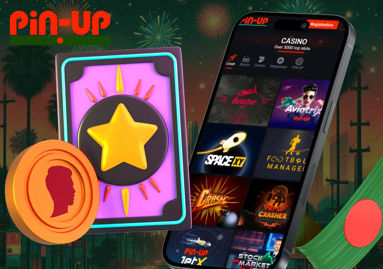 Pinup Bangladesh Casino offers a wide range of games to choose from